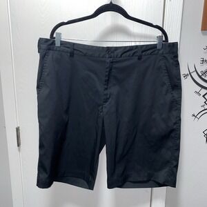 Men's Nike Atheltic Golf‎ Black Shorts Dri Fit 38